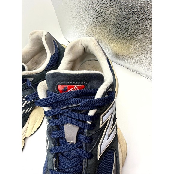 New Balance 9060 U9060ECB Mens 10‎ Shoes Outerspace Silver Navy Suede Sneaker main image 13